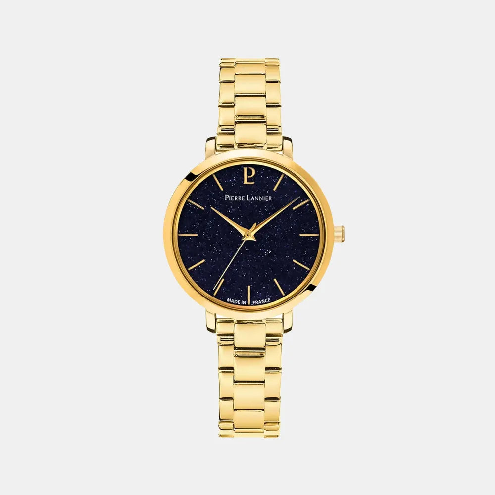 PIERRE LANNIER Montre PIERRE LANNIER Femme Chouquette en Acier Doré 081K562
