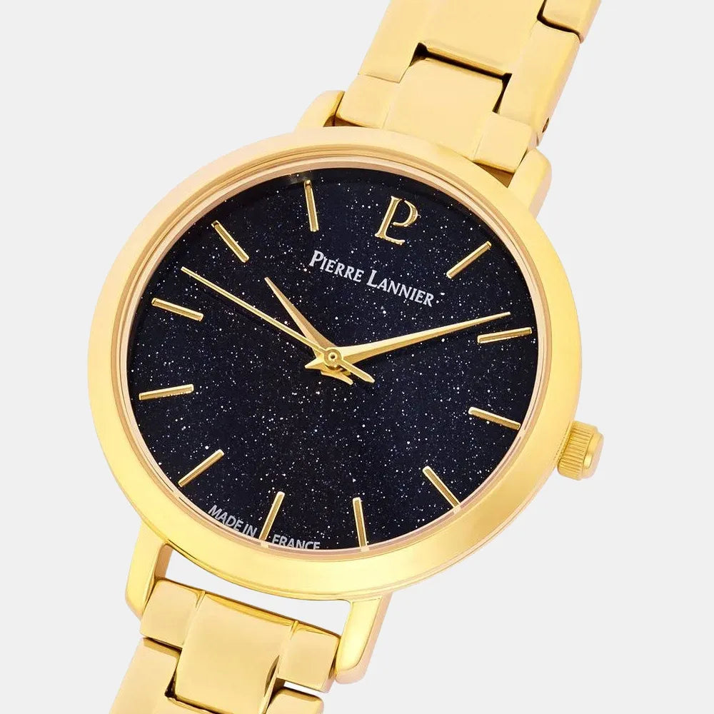 PIERRE LANNIER Montre PIERRE LANNIER Femme Chouquette en Acier Doré 081K562