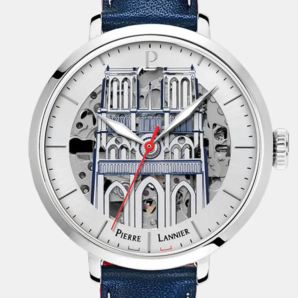 PIERRE LANNIER Montre PIERRE LANNIER Femme Cœur Battant Automatique en Cuir 100J626