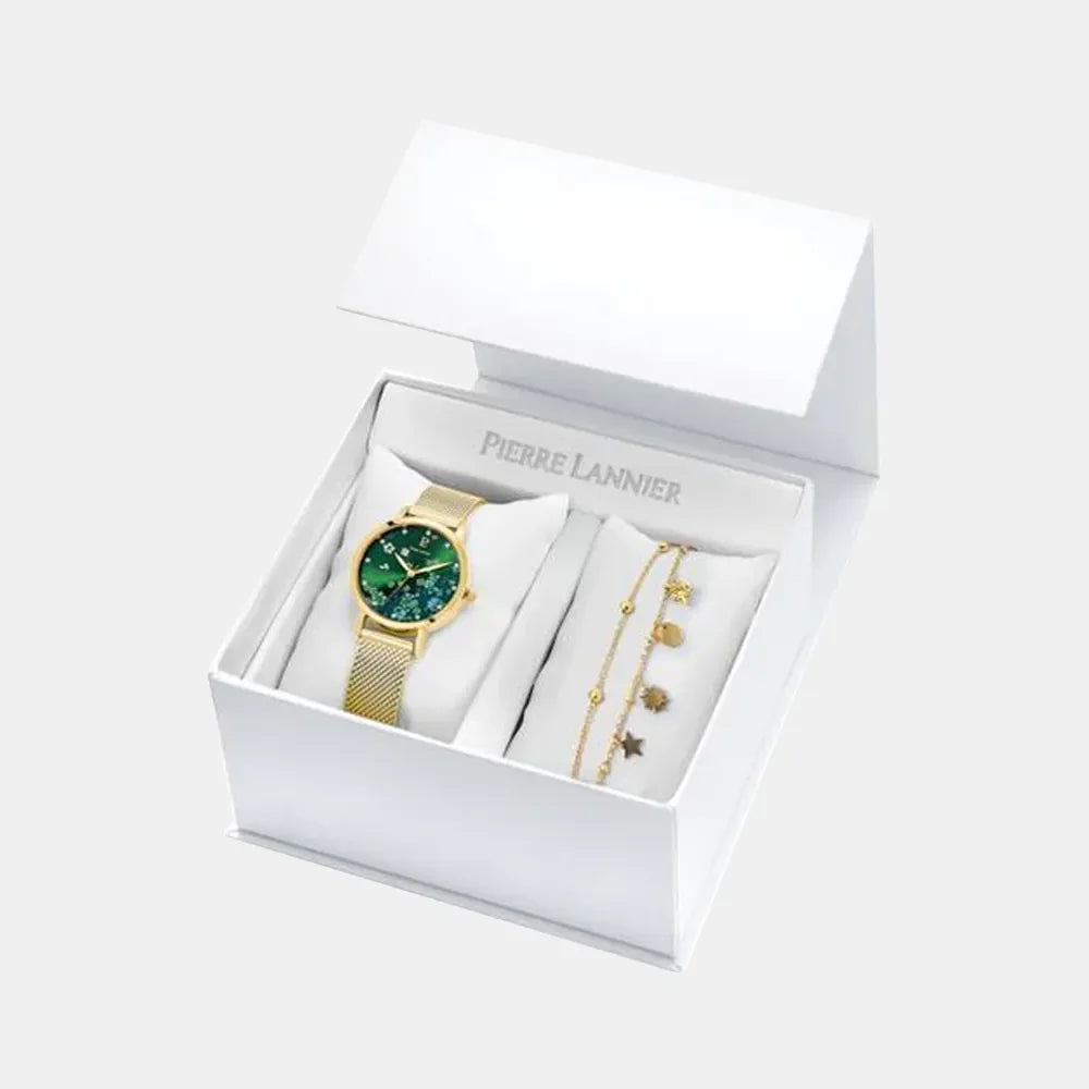PIERRE LANNIER Montre PIERRE LANNIER Femme Coffret Montre et Bijoux Tallia 178F572