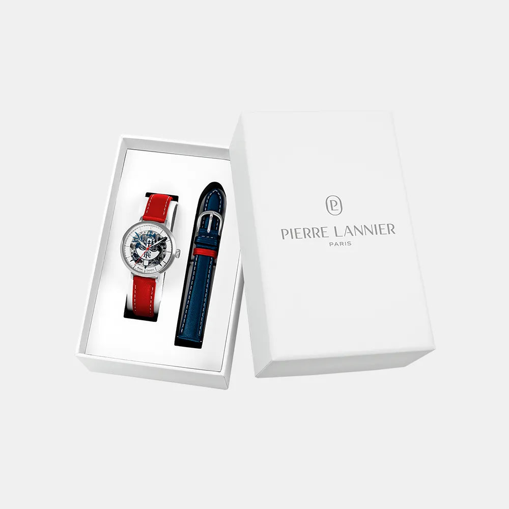 PIERRE LANNIER Montre PIERRE LANNIER Femme ÉLYSÉE Coffret Montre Bracelets Interchangeables 457G625