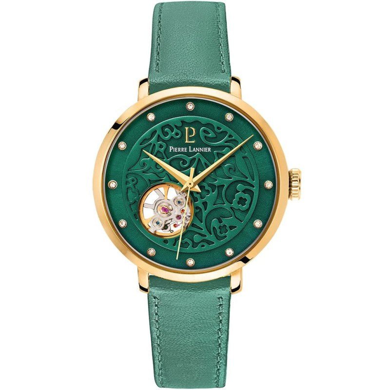 PIERRE LANNIER Montre PIERRE LANNIER Femme Eolia Automatic en Cuir 310F577