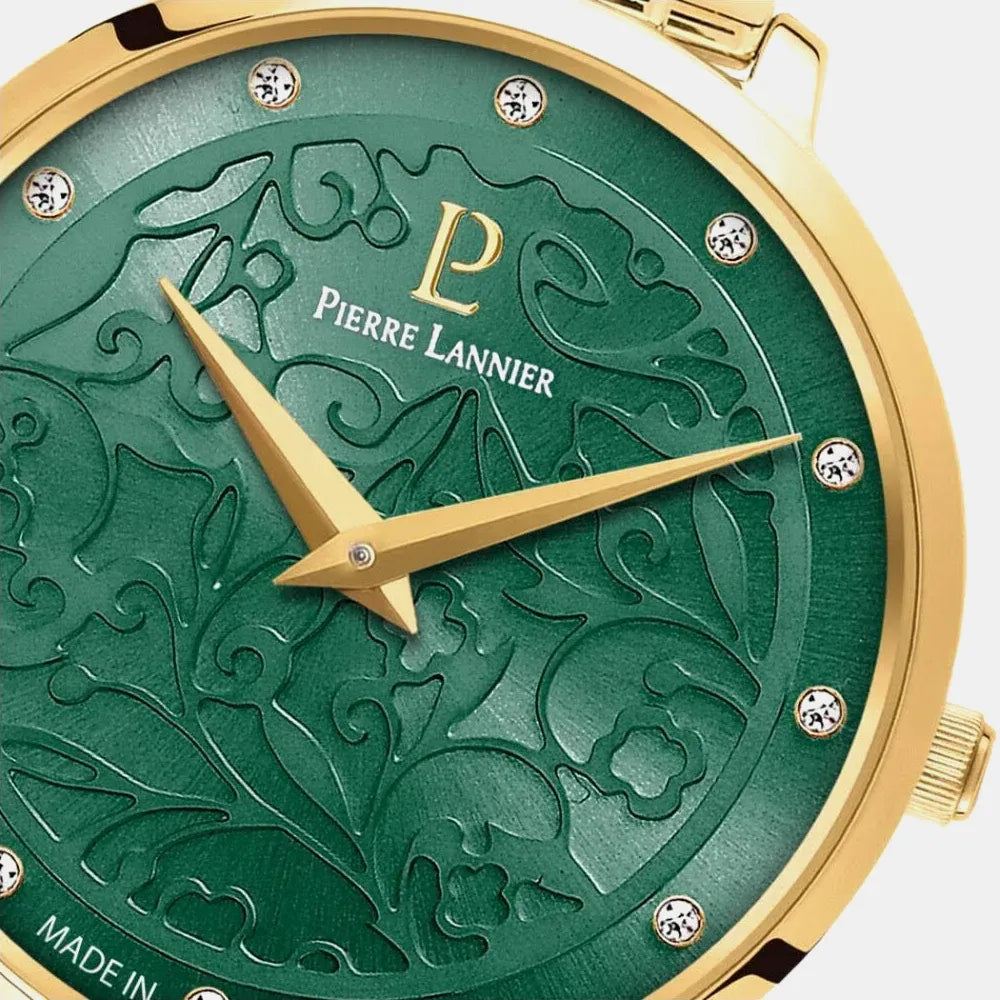 PIERRE LANNIER Montre PIERRE LANNIER Femme Eolia en Acier Doré 044N572