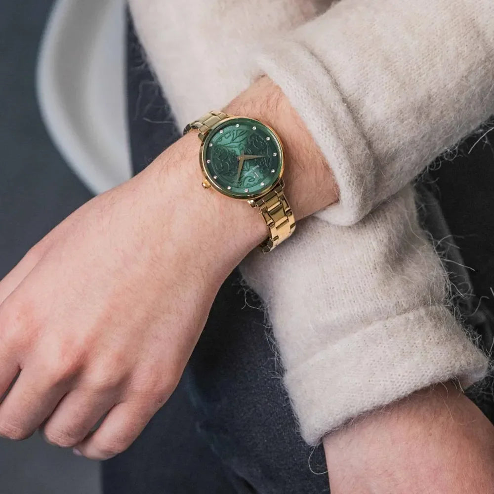 PIERRE LANNIER Montre PIERRE LANNIER Femme Eolia en Acier Doré 044N572