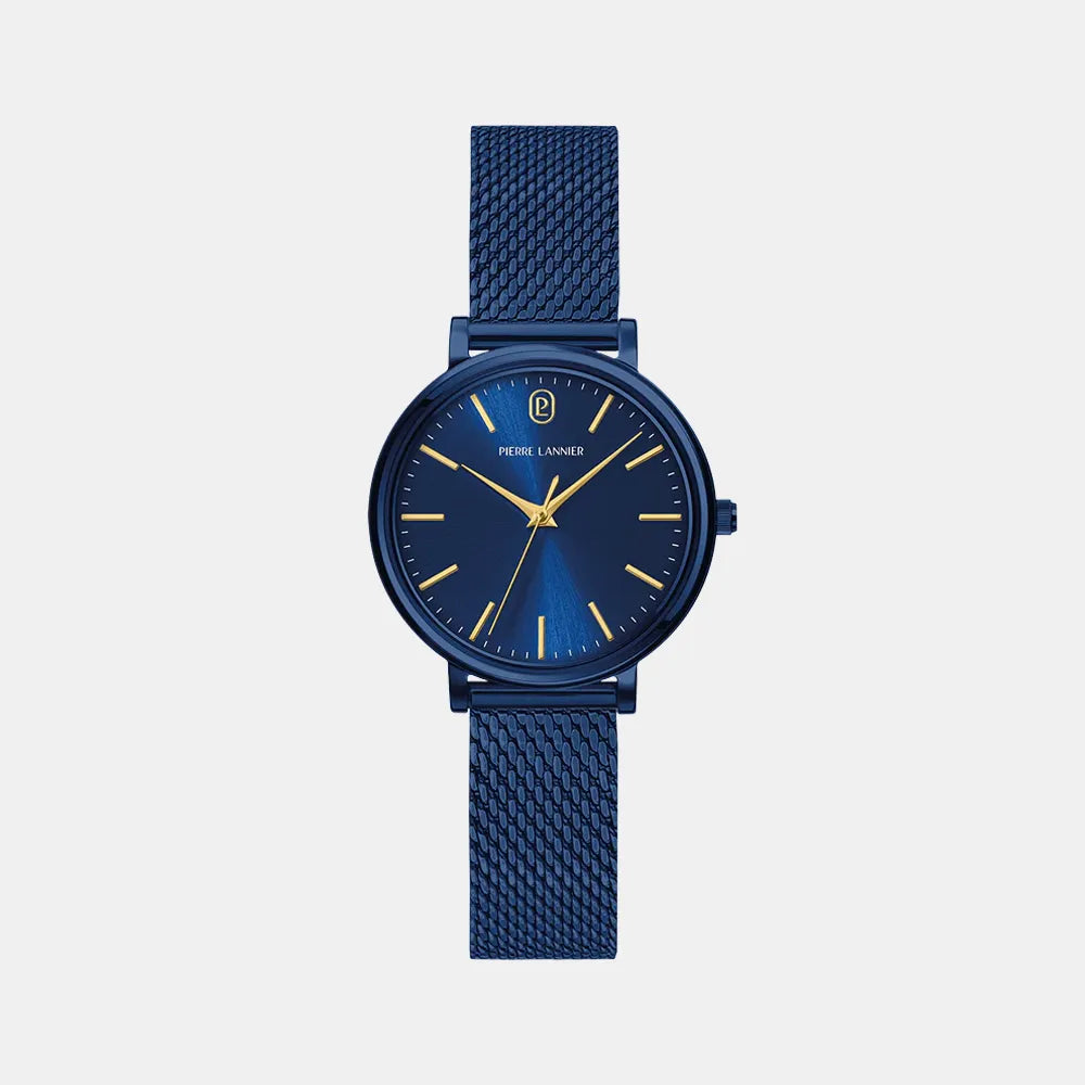 PIERRE LANNIER Montre PIERRE LANNIER Femme Essential en Acier Bleu 088G869