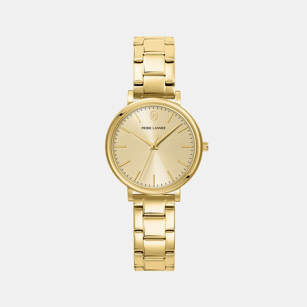 PIERRE LANNIER Montre PIERRE LANNIER Femme Essential en Acier Doré 089K542