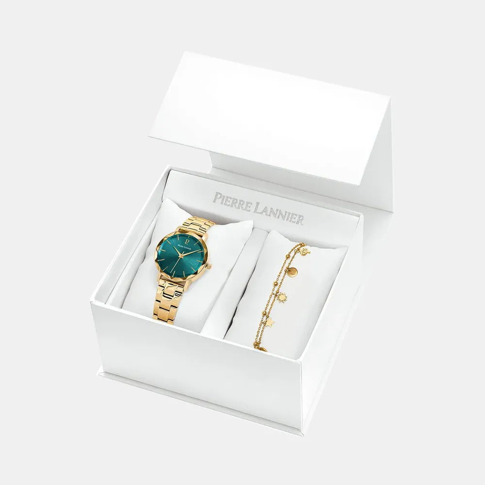 PIERRE LANNIER Montre PIERRE LANNIER Femme Multiples Coffret Montre et Bijoux 450G562