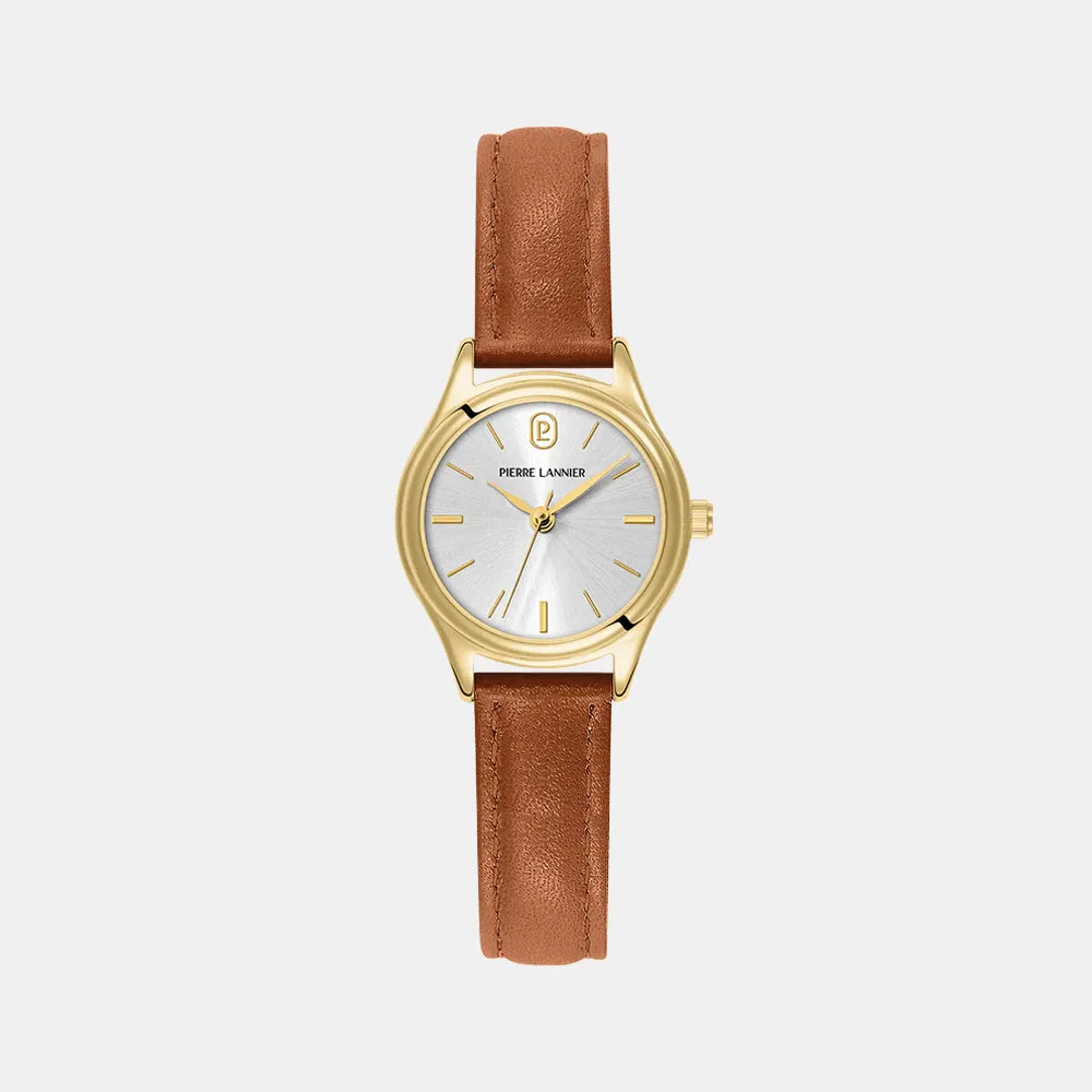 PIERRE LANNIER Montre PIERRE LANNIER Femme Pya en Cuir Marron 021K524