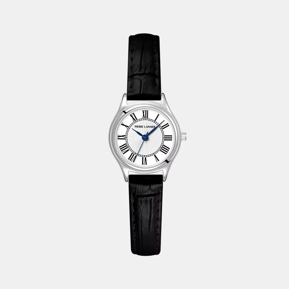 PIERRE LANNIER Montre PIERRE LANNIER Femme PYA en Cuir Noir 020L603