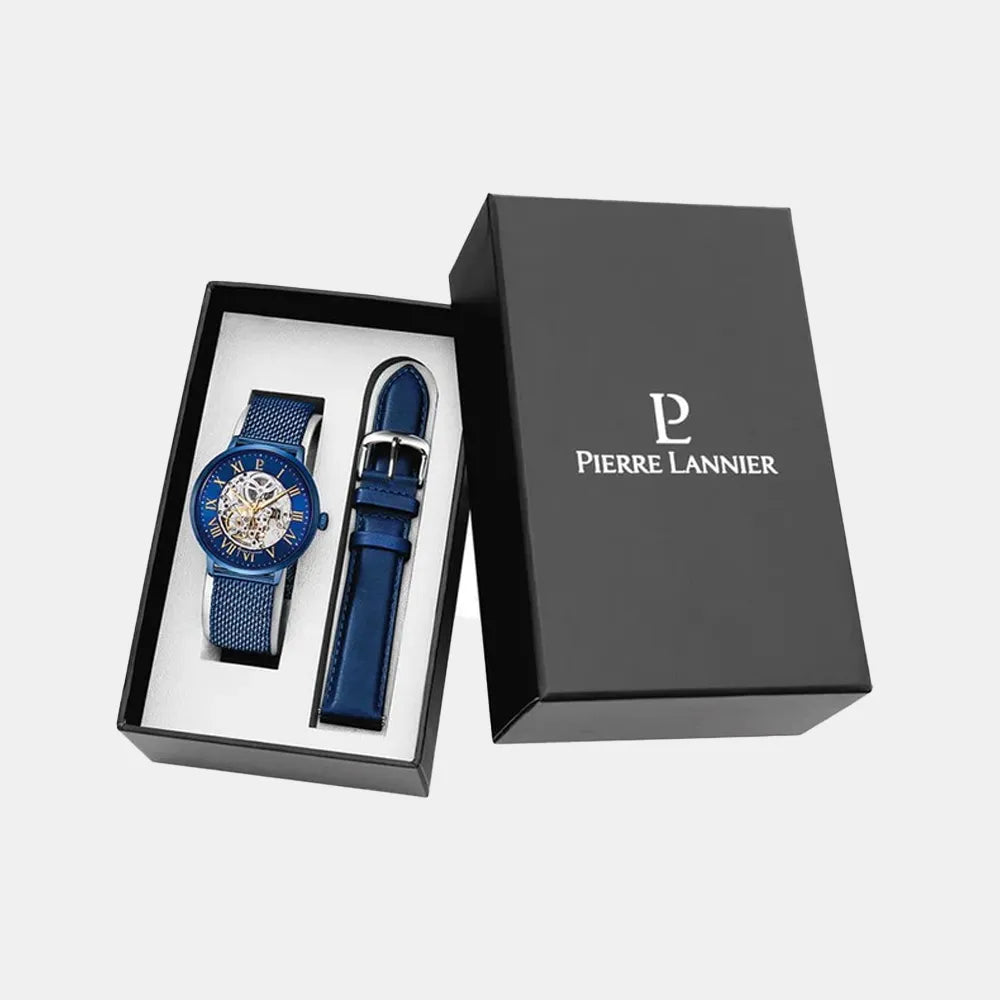 PIERRE LANNIER Montre PIERRE LANNIER Homme Automatic Coffret 446D468