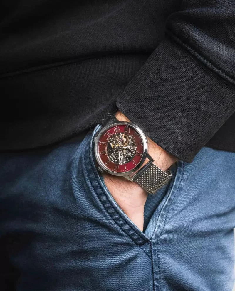 PIERRE LANNIER Montre PIERRE LANNIER Homme Automatic en Acier 323D151