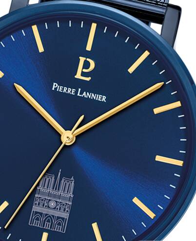 PIERRE LANNIER Montre PIERRE LANNIER Homme COEUR BATTANT en Acier 299C469