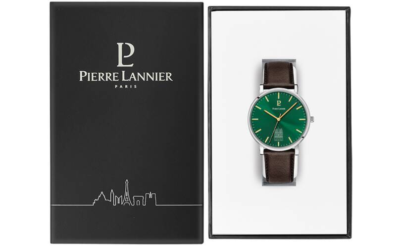 PIERRE LANNIER Montre PIERRE LANNIER Homme COEUR BATTANT en Cuir 298D174