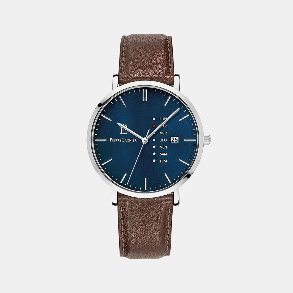 PIERRE LANNIER Montre PIERRE LANNIER Homme Data Coffret Bracelets Interchangeables 392C161