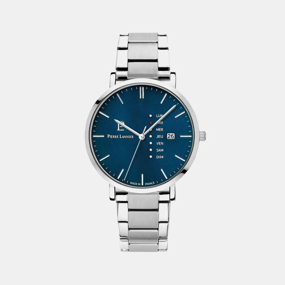 PIERRE LANNIER Montre PIERRE LANNIER Homme Data Coffret Bracelets Interchangeables 392C161