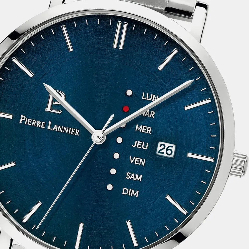 PIERRE LANNIER Montre PIERRE LANNIER Homme Data en Acier 242D161