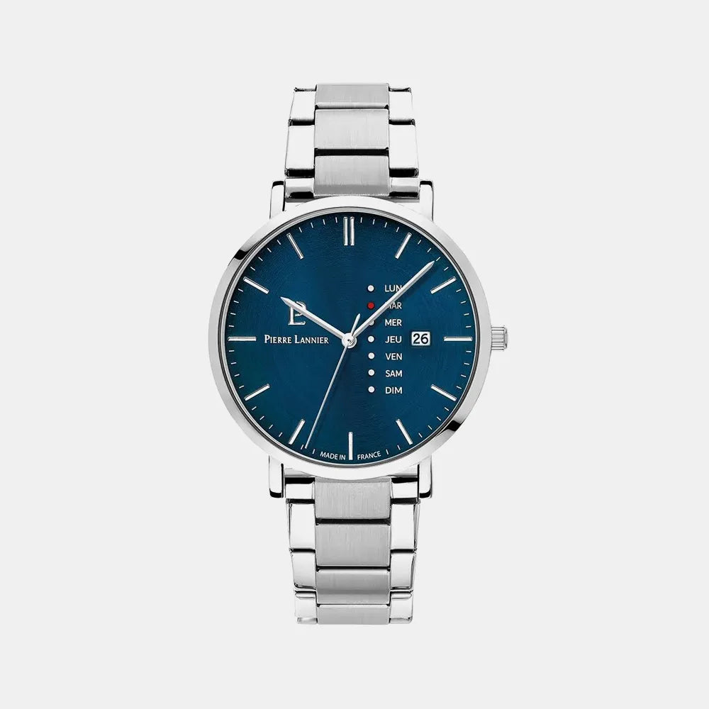 PIERRE LANNIER Montre PIERRE LANNIER Homme Data en Acier 242D161