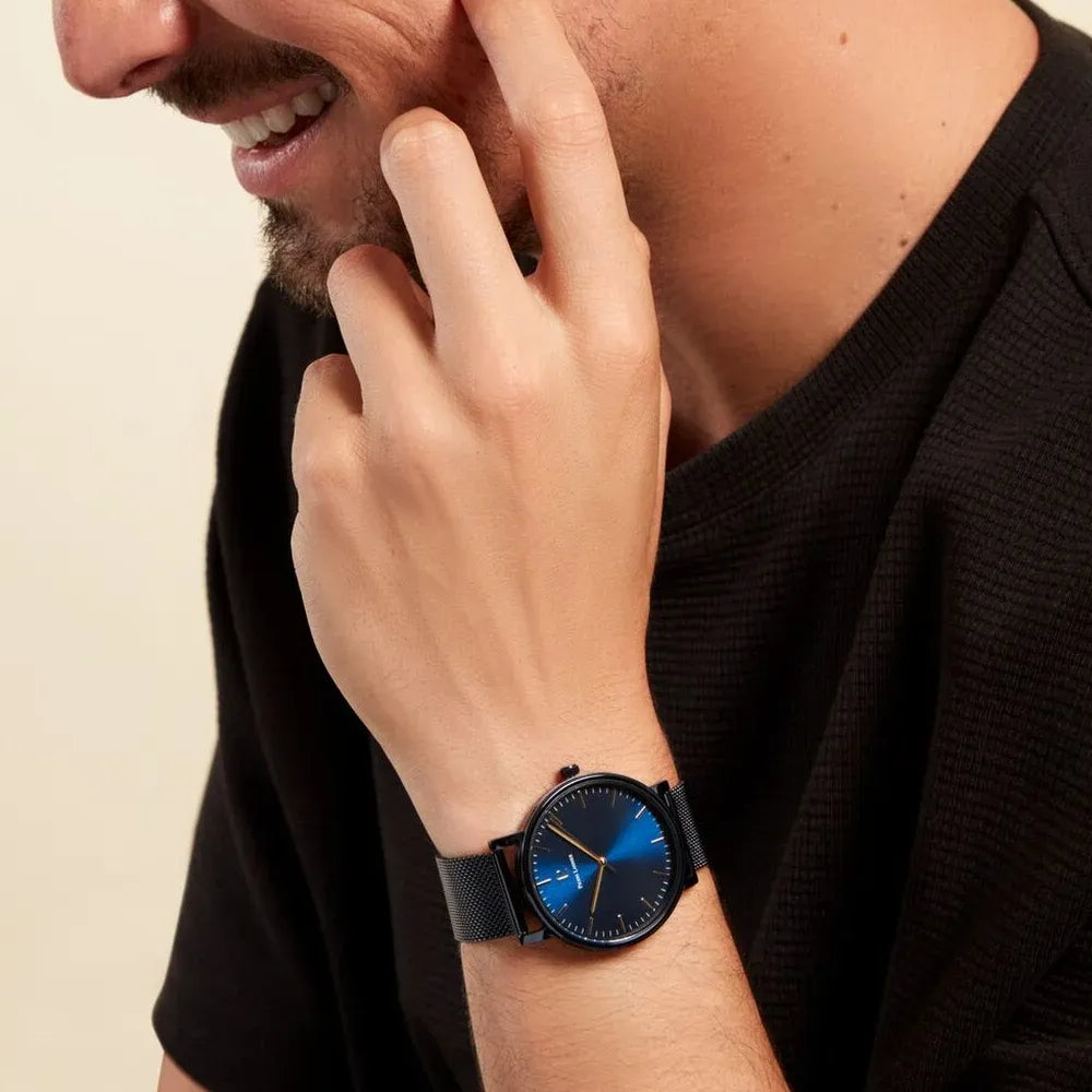 PIERRE LANNIER Montre PIERRE LANNIER Homme Essential Coffret Bracelets Interchangeables 388C466