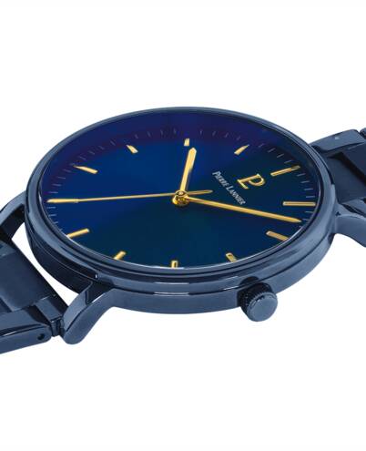 PIERRE LANNIER Montre PIERRE LANNIER Homme Essential en Acier Bleu 252G469