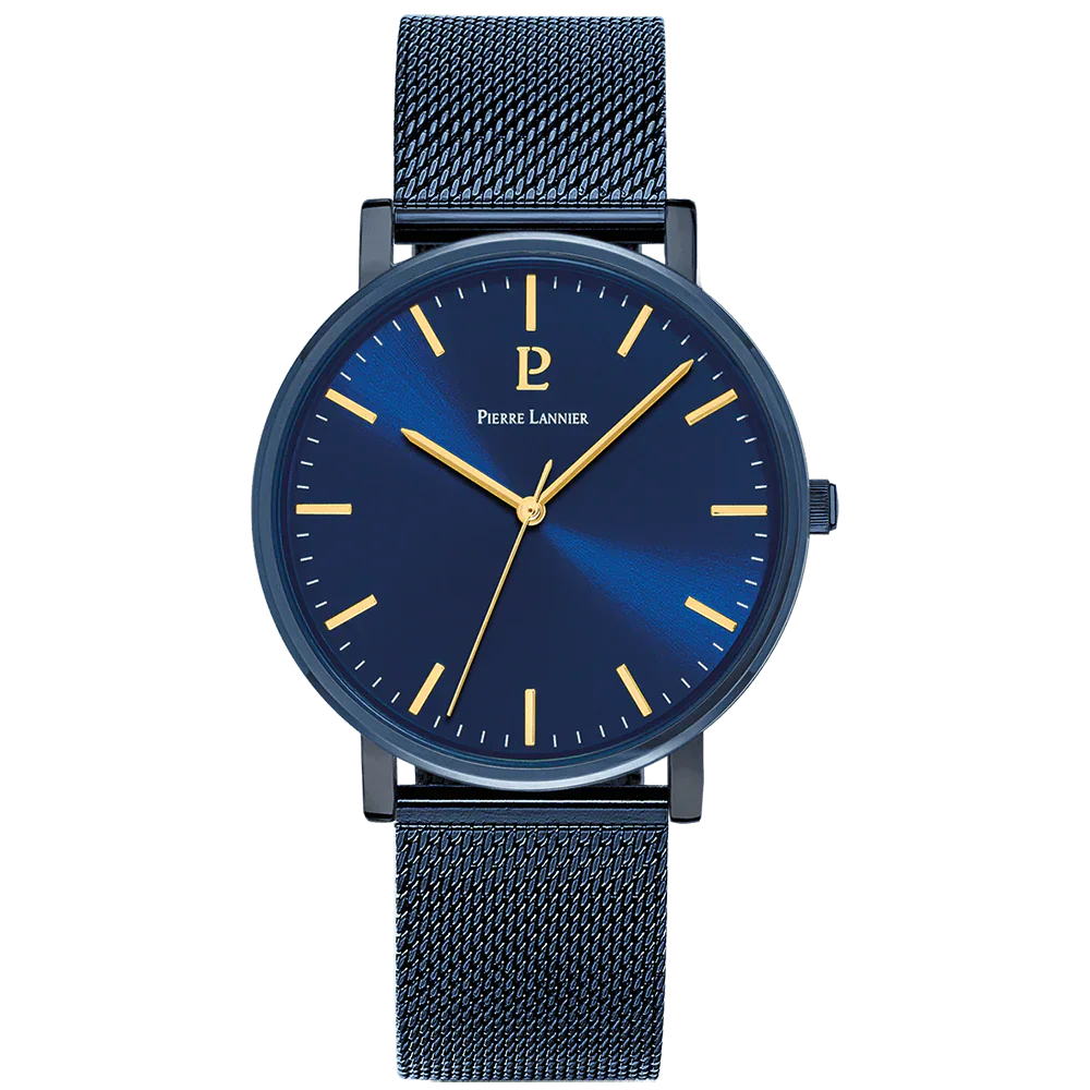 PIERRE LANNIER Montre PIERRE LANNIER Homme Essential en Acier Milanais 218F466