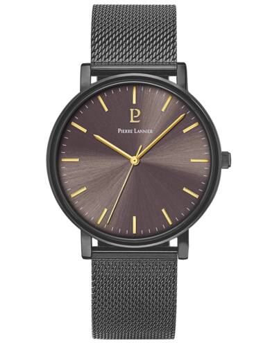 PIERRE LANNIER Montre PIERRE LANNIER Homme Essential en Acier Milanais Gris 218F499