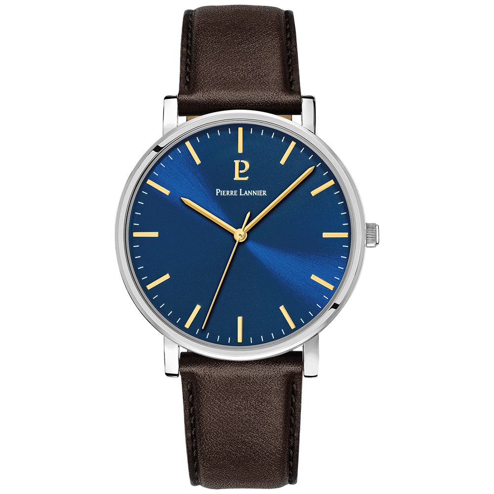 PIERRE LANNIER Montre PIERRE LANNIER Homme Essential en Cuir 217G164