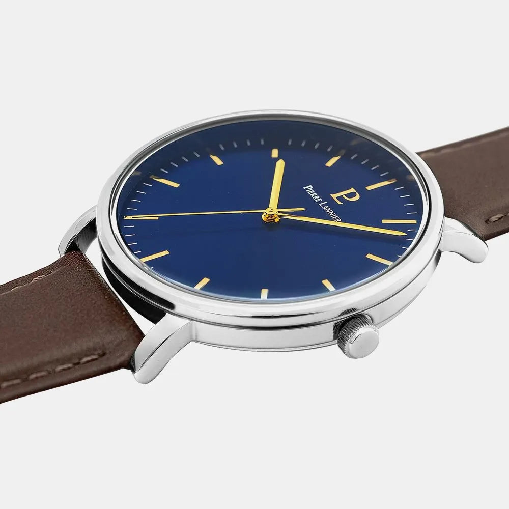 PIERRE LANNIER Montre PIERRE LANNIER Homme Essential en Cuir 217G164