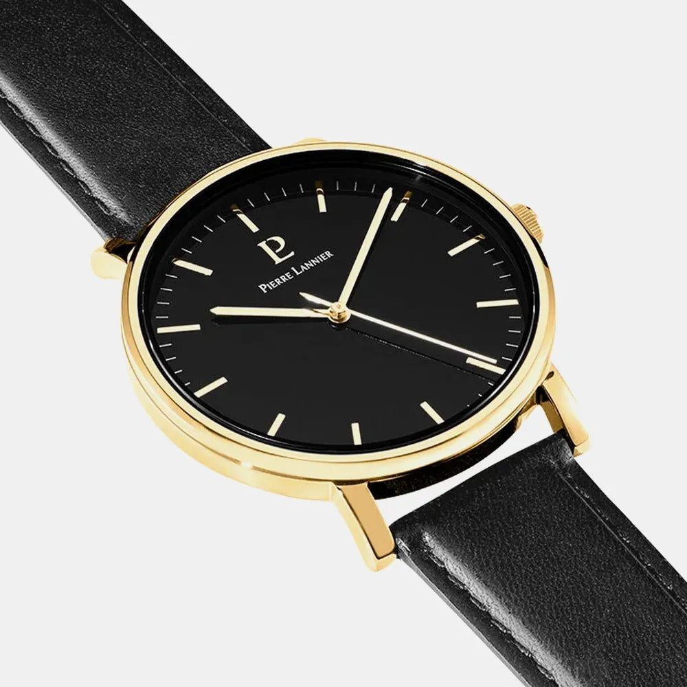 PIERRE LANNIER Montre PIERRE LANNIER Homme Essential en Cuir 218F033