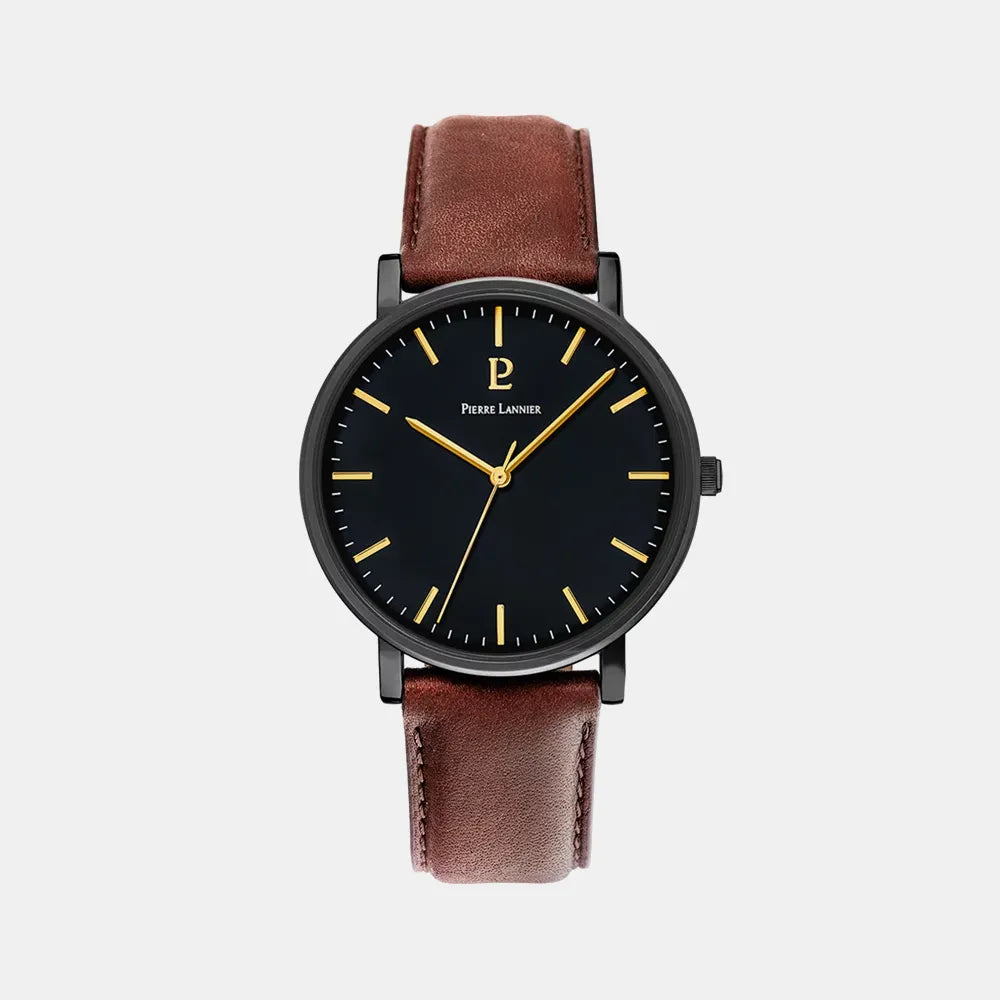 PIERRE LANNIER Montre PIERRE LANNIER Homme Essential en Cuir 218F434