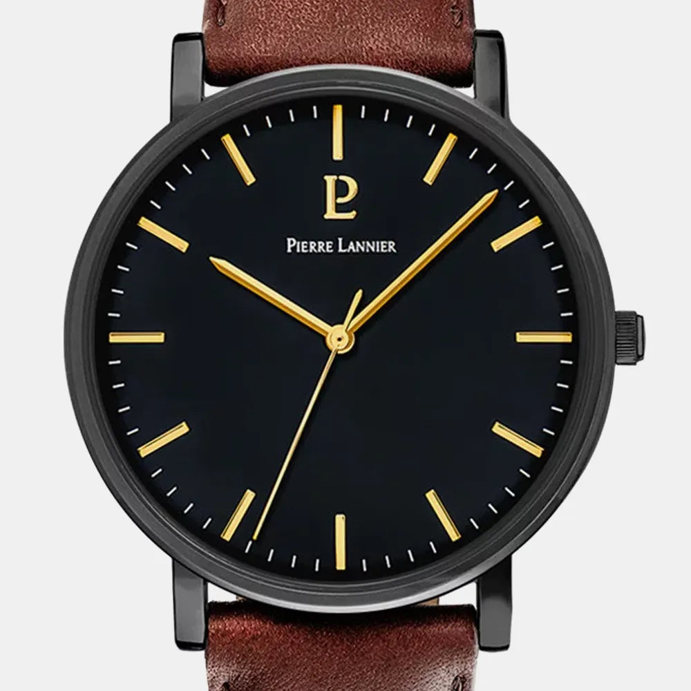 PIERRE LANNIER Montre PIERRE LANNIER Homme Essential en Cuir 218F434