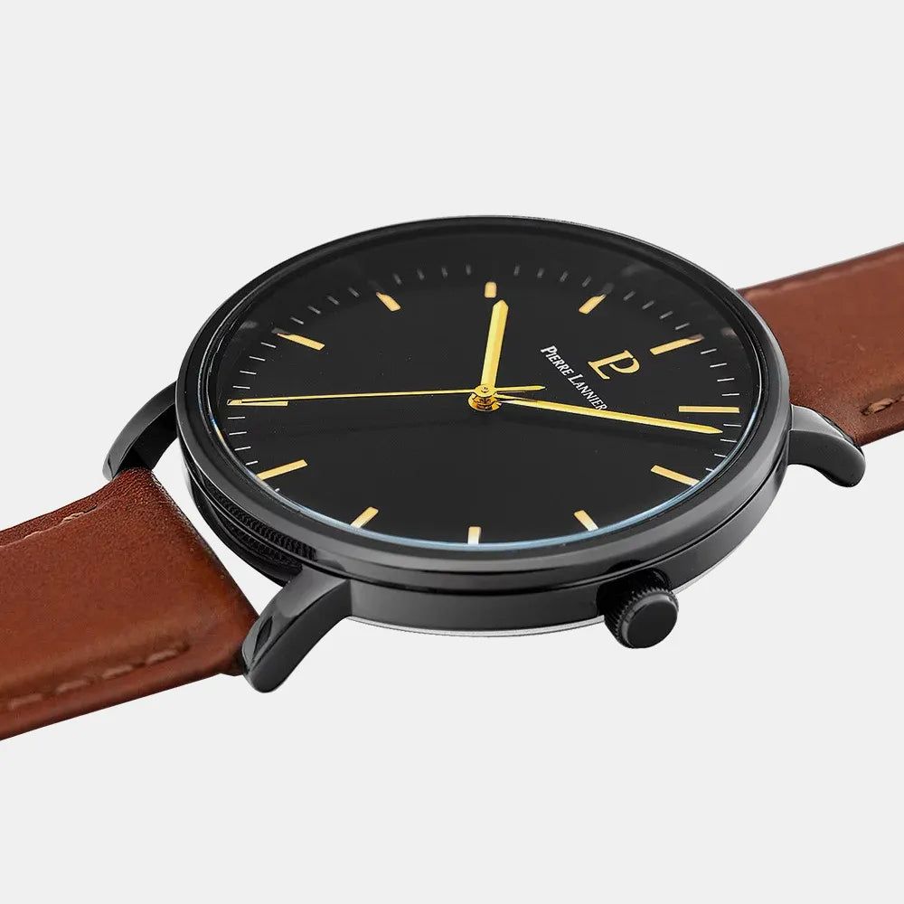 PIERRE LANNIER Montre PIERRE LANNIER Homme Essential en Cuir 218F434