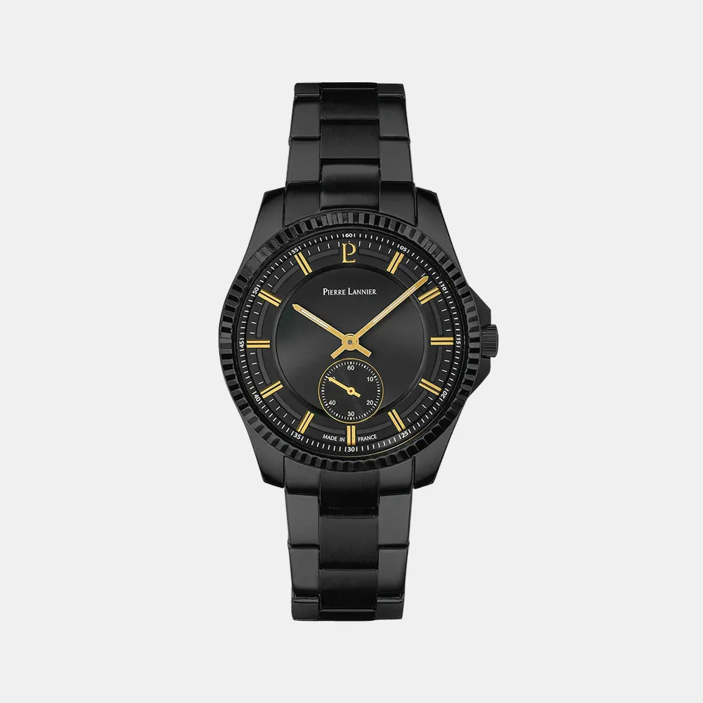 PIERRE LANNIER Montre PIERRE LANNIER Homme Metropolitain en Acier Noir 248D439