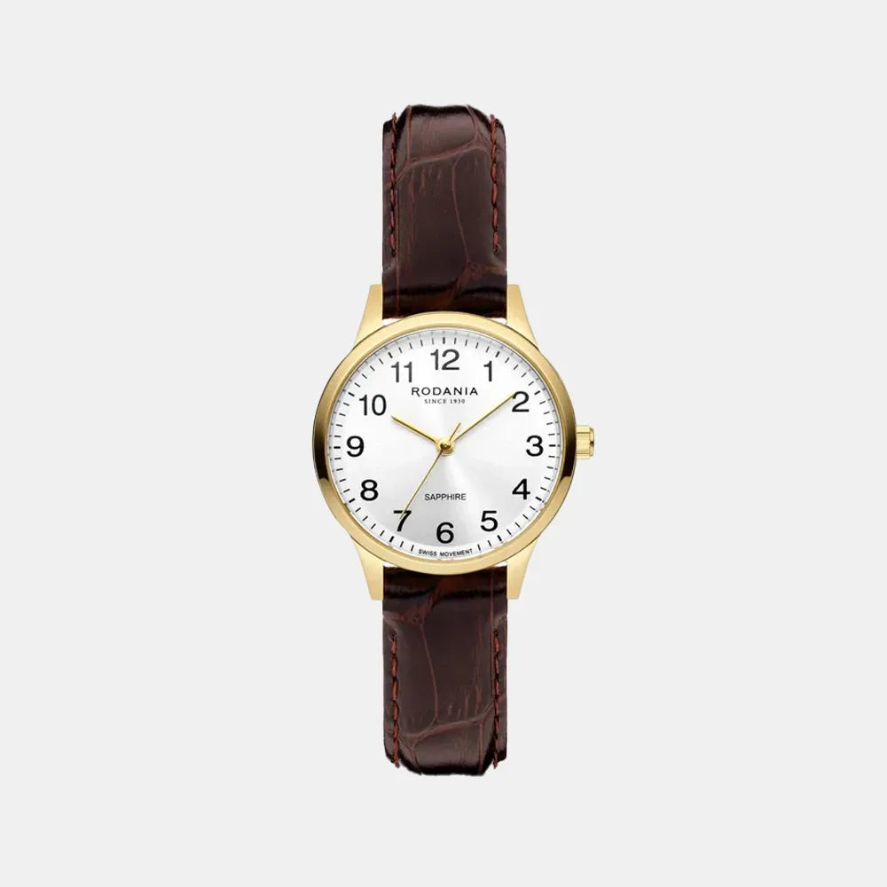 RODANIA Montre RODANIA Femme en Cuir Marron R22080