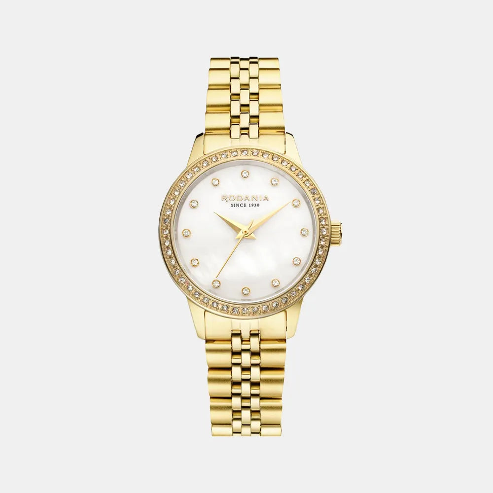 RODANIA Montre RODANIA Femme Montreux en Acier Doré R10004