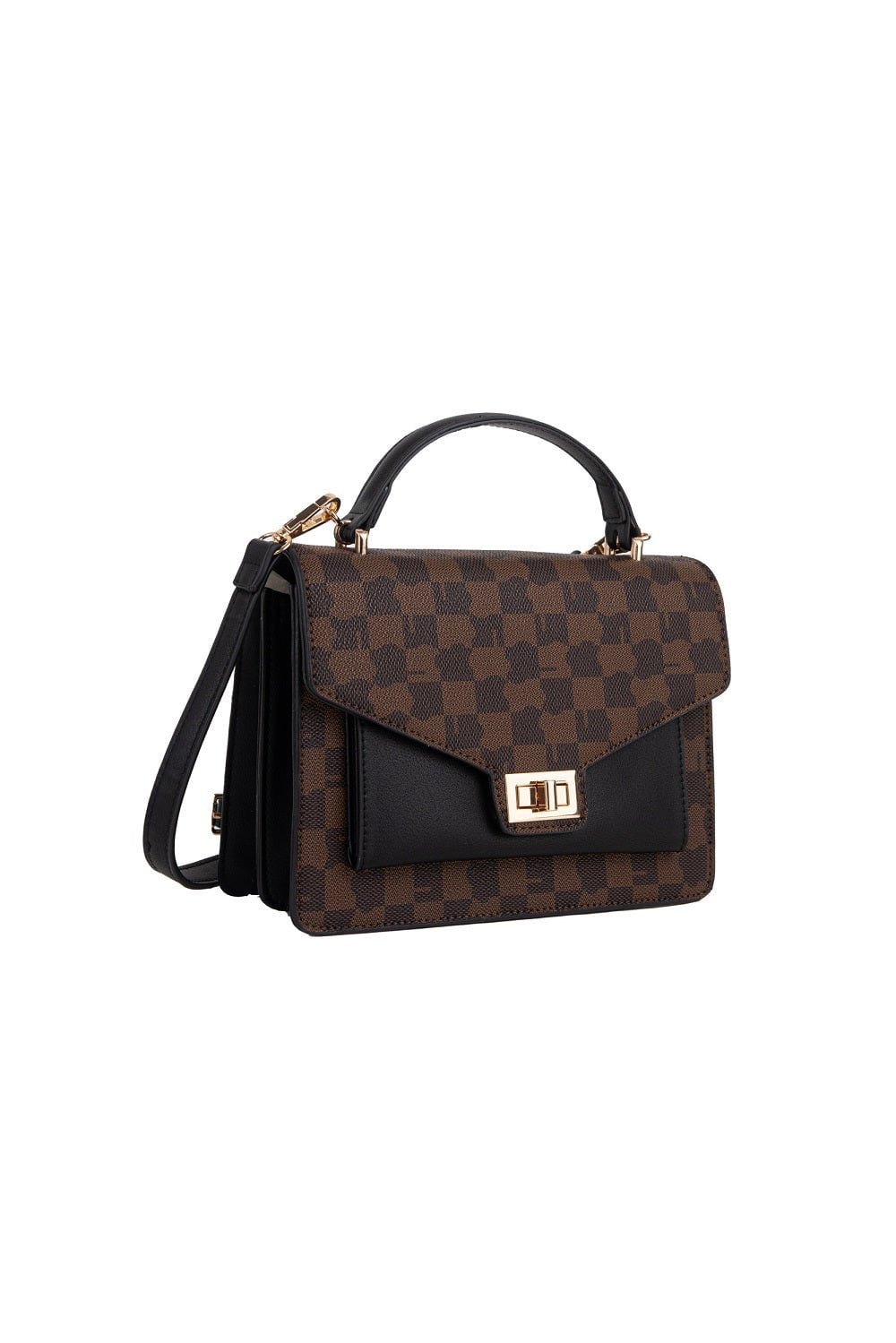 SAC TEMPKA Sac à Main TEMPKA TR-1537-1BROWN/BLACK