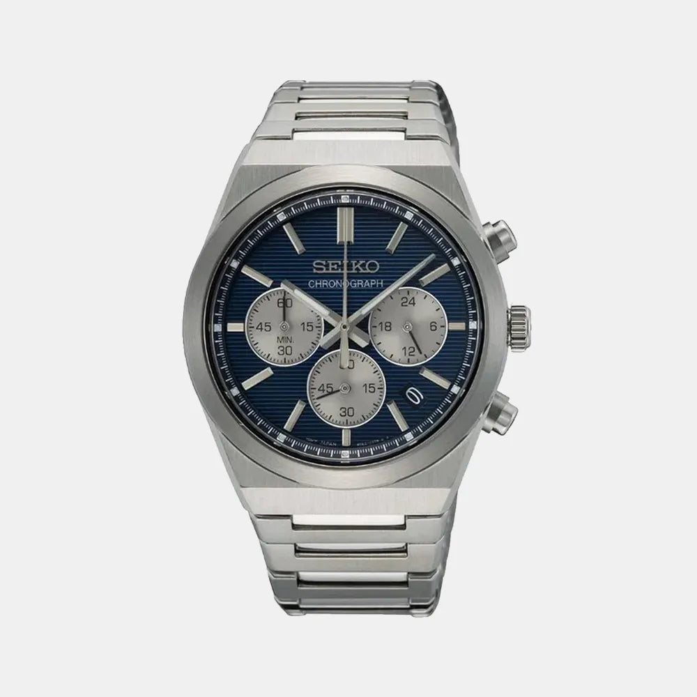 SEIKO Montre SEIKO Homme Classique Chronographe en Acier SSB453P1