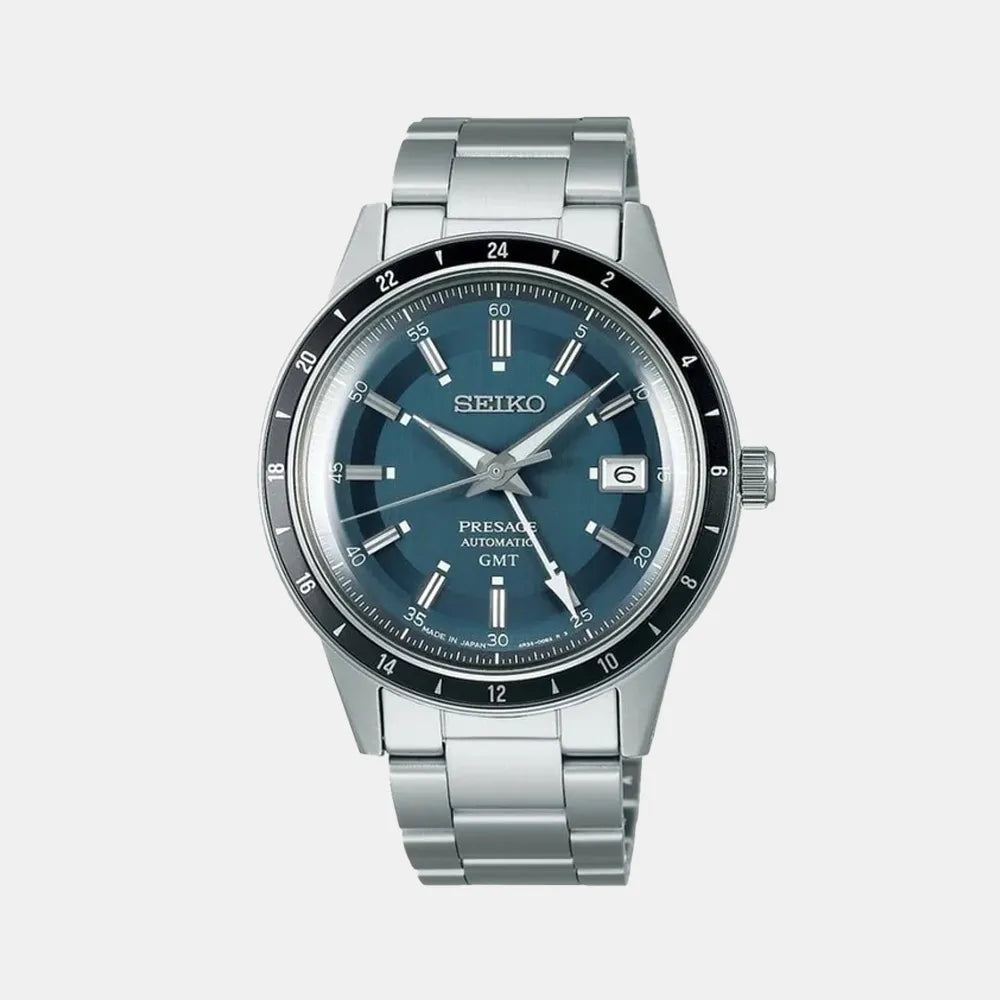 SEIKO Montre SEIKO Homme Presage Bleu London Automatique SSK009J1