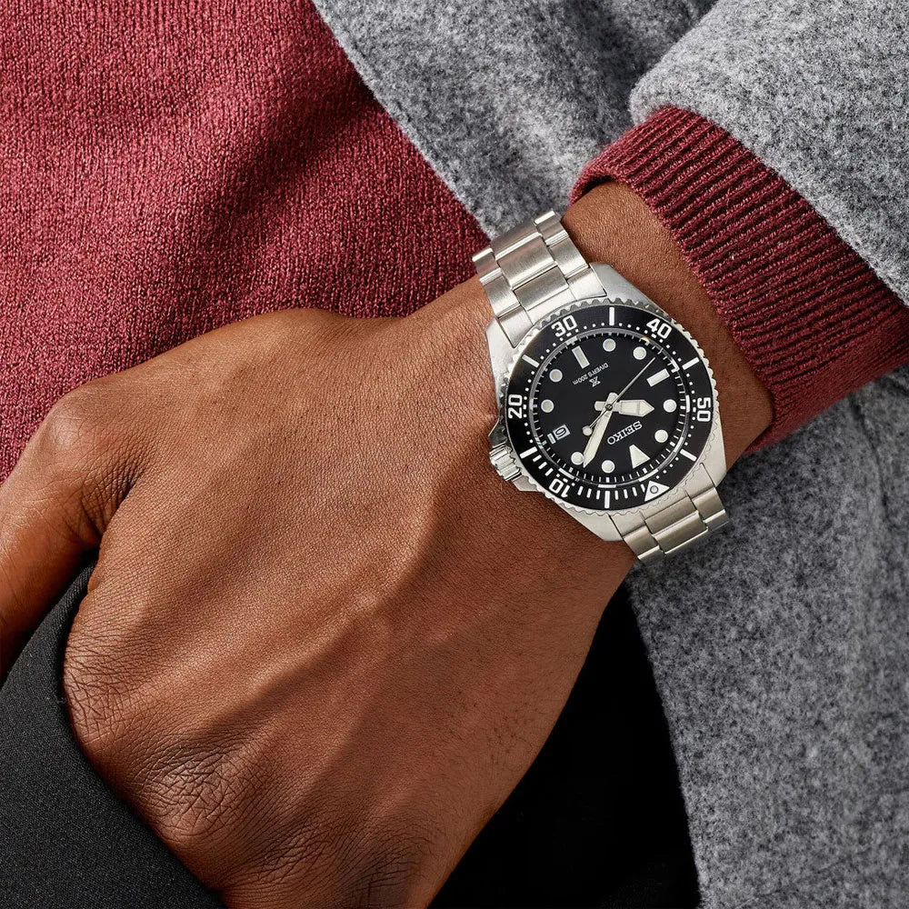 SEIKO Montre SEIKO Homme Prospex Quartz Solaire Diver's SNE597P1