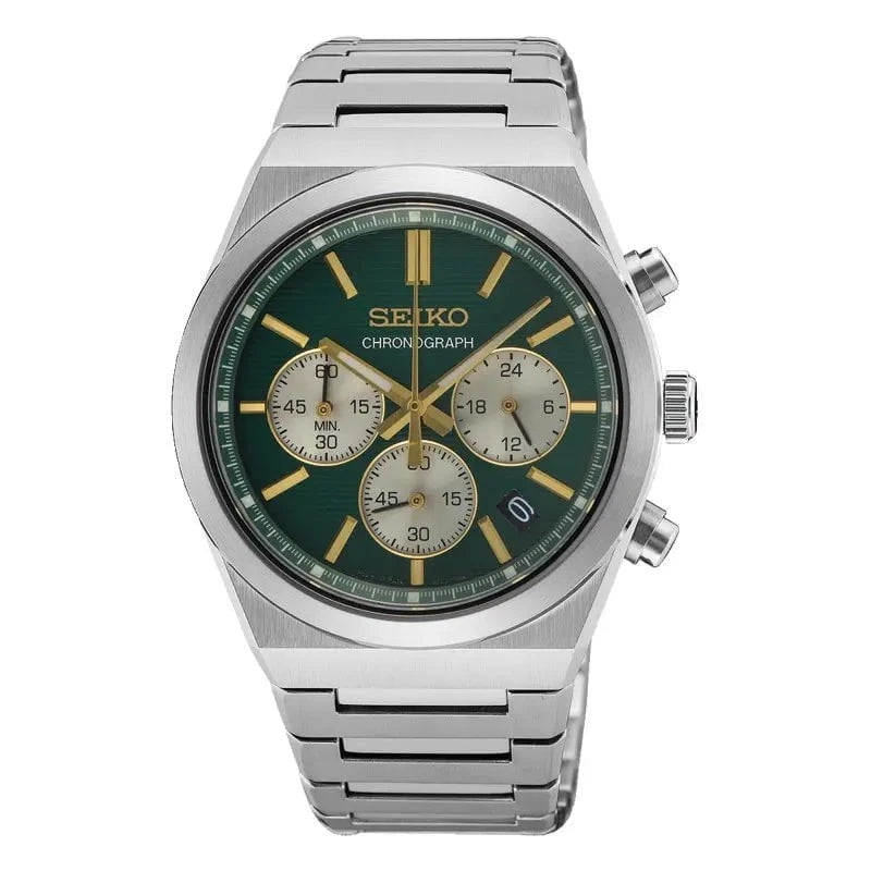 SEIKO Montre SEIKO Homme Sport Chronographe en Acier SSB461P1
