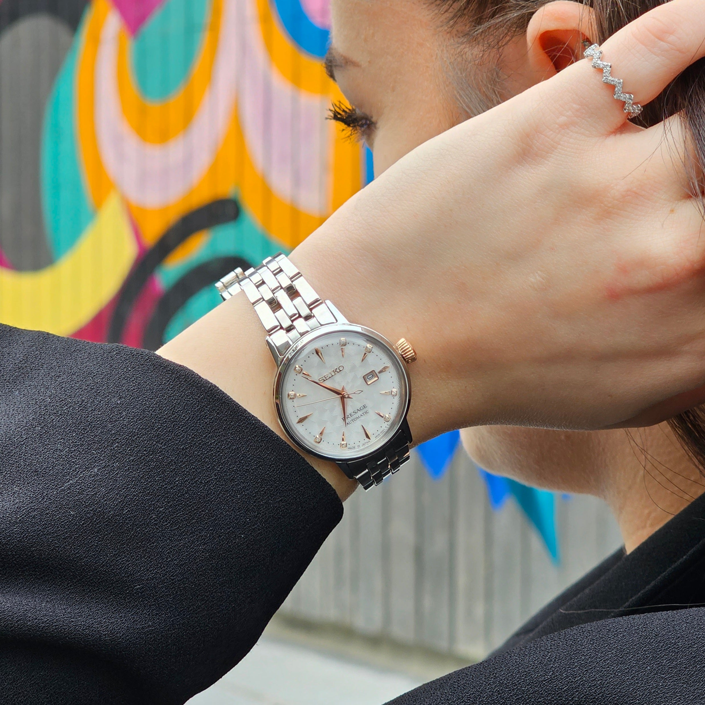 SEIKO Montre SEIKO Presage Cocktail Femme en Acier SRE009J1