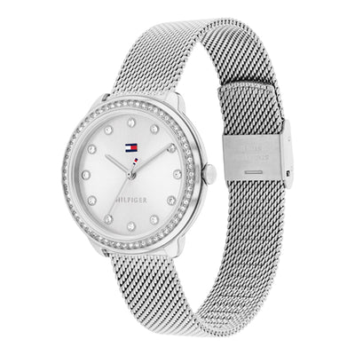 TOMMY HILFIGER Montre TOMMY HILFIGER Femme Demi en Acier Milanais 1782698