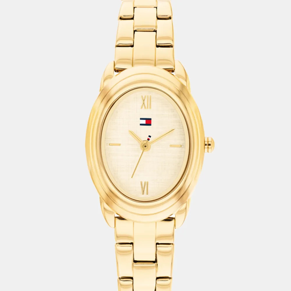 TOMMY HILFIGER Montre TOMMY HILFIGER Femme DEMI OVAL en Acier 1782875
