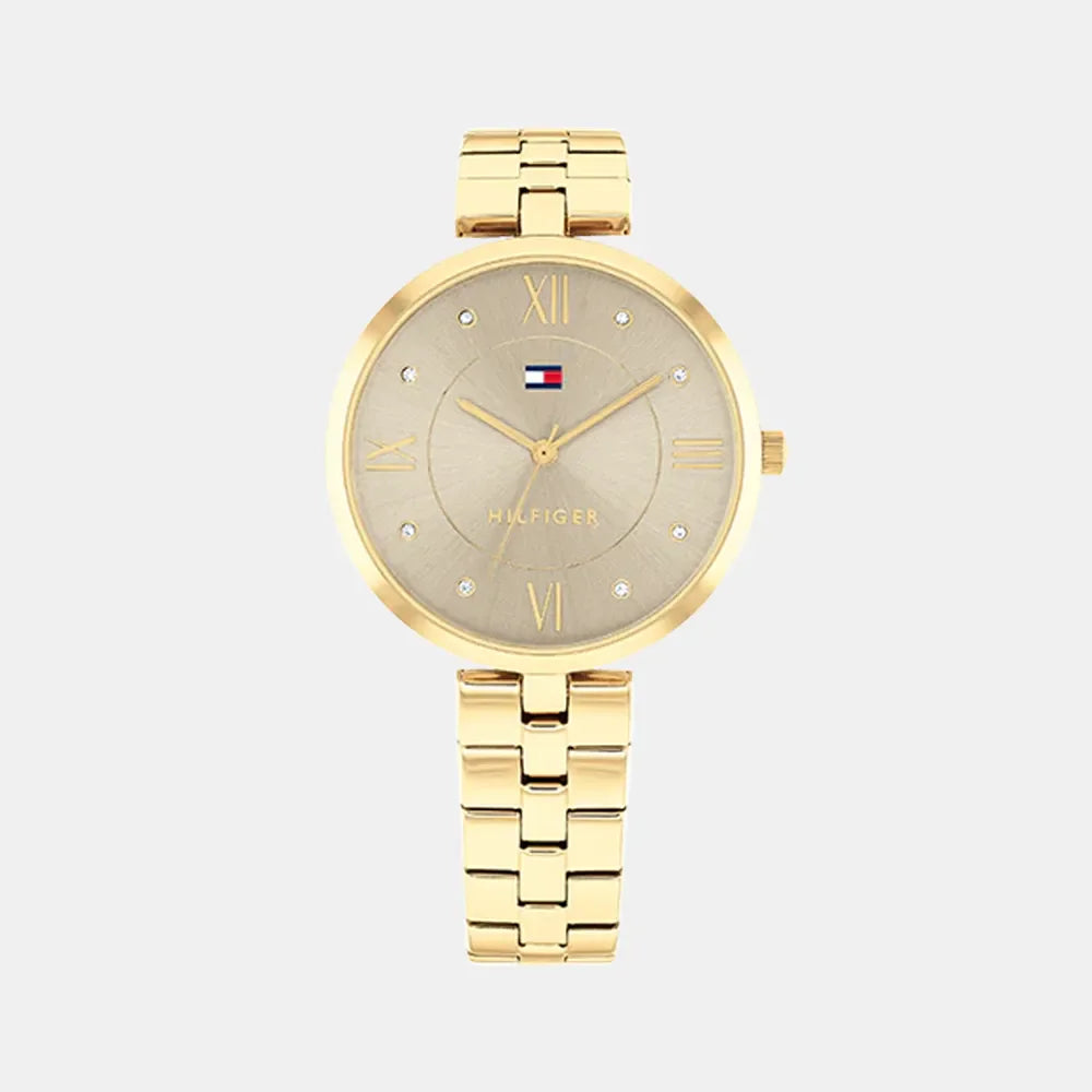 TOMMY HILFIGER Montre TOMMY HILFIGER Femme Ella en Acier Doré 1782685