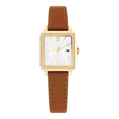 TOMMY HILFIGER Montre TOMMY HILFIGER Femme en Cuir Marron 1782859