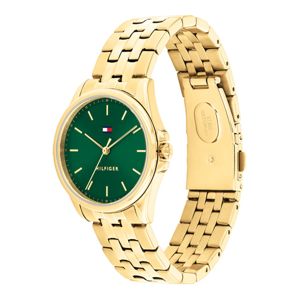 TOMMY HILFIGER Montre TOMMY HILFIGER Femme Jade en Acier Doré 1782799