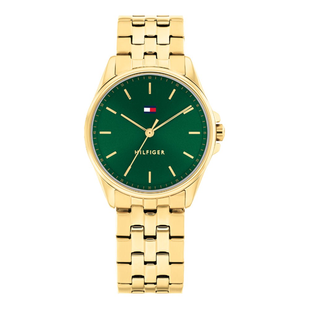 TOMMY HILFIGER Montre TOMMY HILFIGER Femme Jade en Acier Doré 1782799