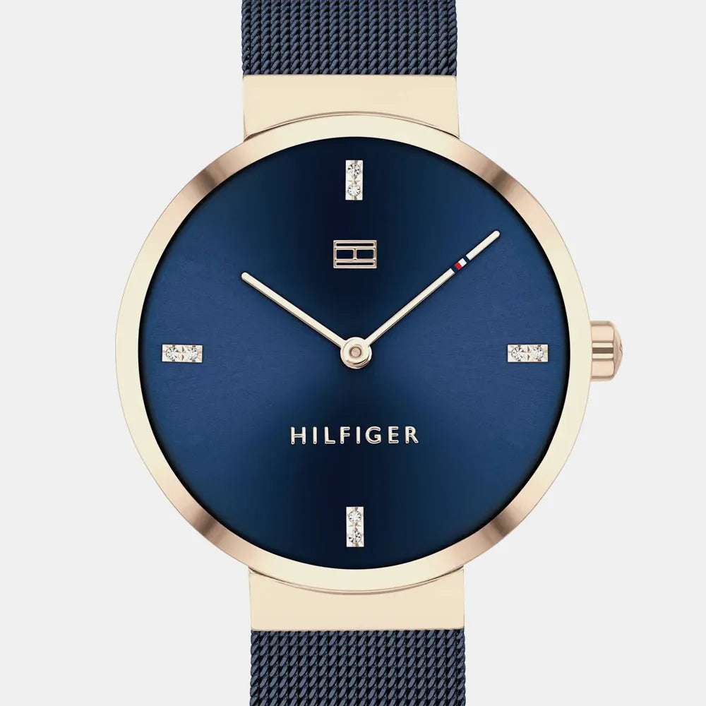 TOMMY HILFIGER Montre TOMMY HILFIGER Femme Liberty en Acier Milanais Bleu