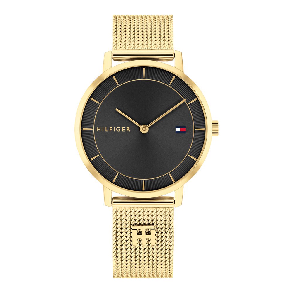 TOMMY HILFIGER Montre TOMMY HILFIGER Femme Tea en Acier Milanais Doré 1782739