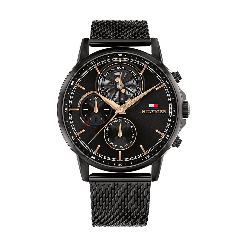TOMMY HILFIGER Montre TOMMY HILFIGER Homme Baker en Acier Milanais 1710610