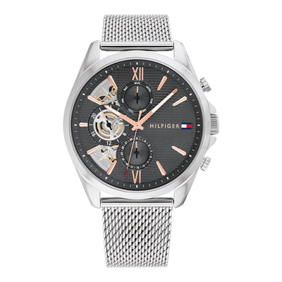 TOMMY HILFIGER Montre TOMMY HILFIGER Homme Baker en Acier Multifonction 1710646